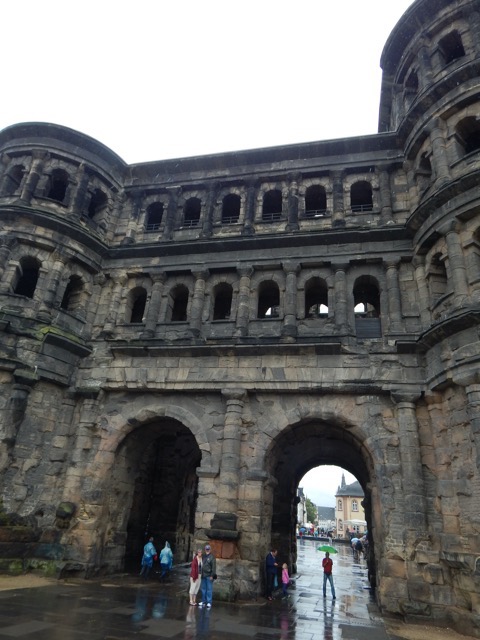 Porta Nigra, the Black Gate, from the 4th Century