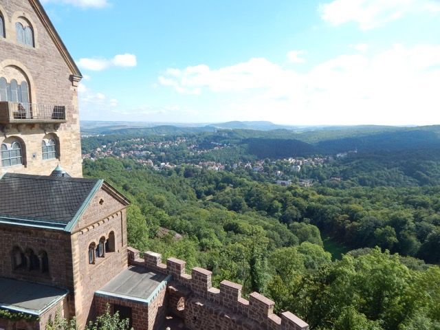 The Wartburg was the hiding place of Martin Luther