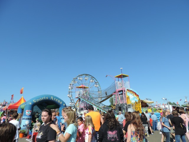 A few rides at the Fair
