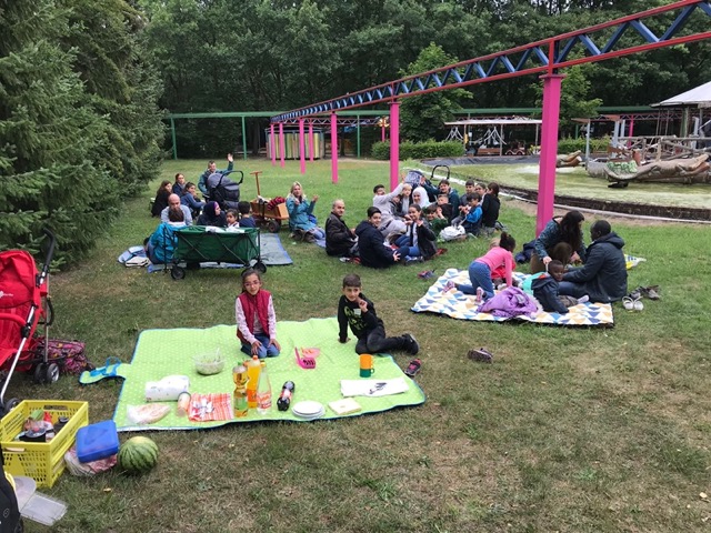 Picknick lunch at Erse Park