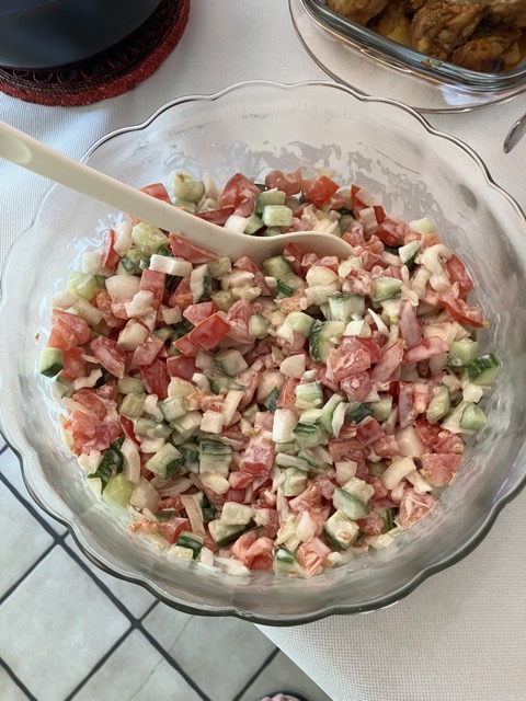 Tomato salad - Iranian